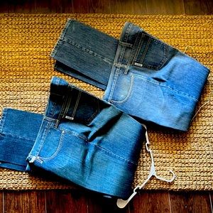 Men’s Cinch white label jeans one pair size 40x34 and other is 40x36